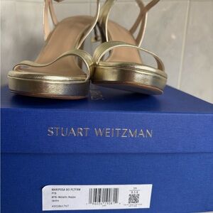 Stuart Weitzman Gold Women's Sandals